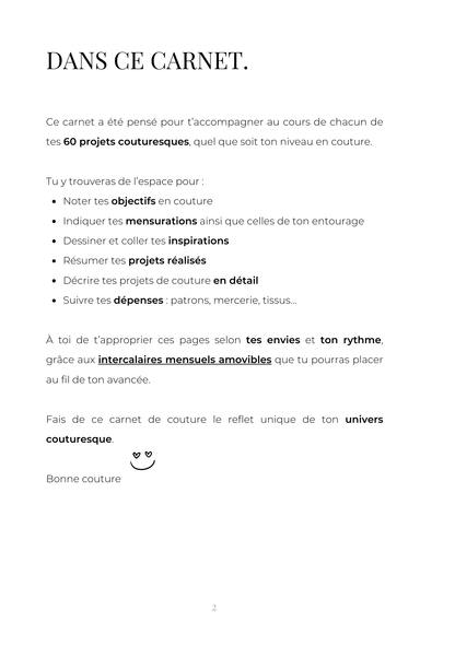 2e édition | Promis, demain... je couds